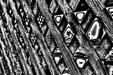 Soyut arkaplan. Monokrom dokusu. Siyah ve beyaz desenli arkaplan. 