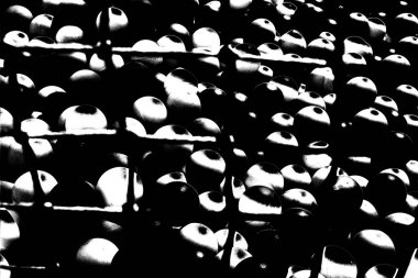 Soyut arkaplan. Monokrom dokusu. Siyah ve beyaz desenli arkaplan. 