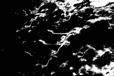 Hareket halindeki kaotik ışıklar odak noktasını bulanıklaştırır - soyut fotoğraf arkaplanı.