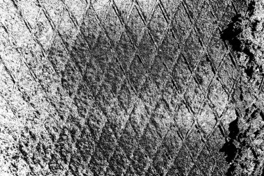 Çizik ve çatlaklarla metal doku