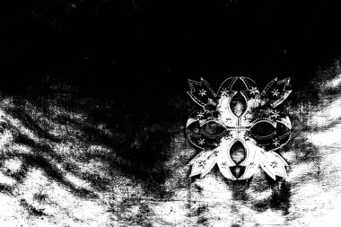 Çizik ve çatlaklarla metal doku