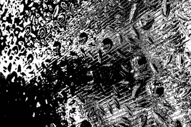 Soyut arkaplan. Monokrom dokusu. Siyah ve beyaz desenli arkaplan. 