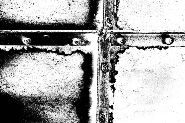 Textur Und Hintergrund Der Metallplatte Die Metalloberfläche Verrostete Stellen Rostiger — Stockfoto