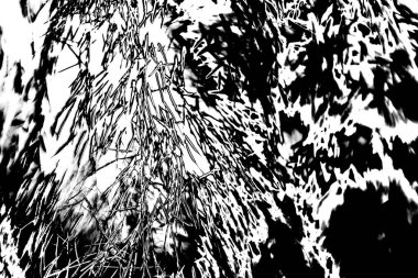 Altın ve kahverengi kürk dokusu arkaplanı