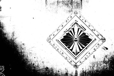 Çizik ve çatlaklarla metal doku