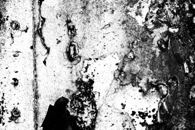 Dökülen boya paslı metal dokusu 