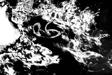 Soyut arkaplan. Monokrom dokusu. Siyah ve beyaz desenli arkaplan.      