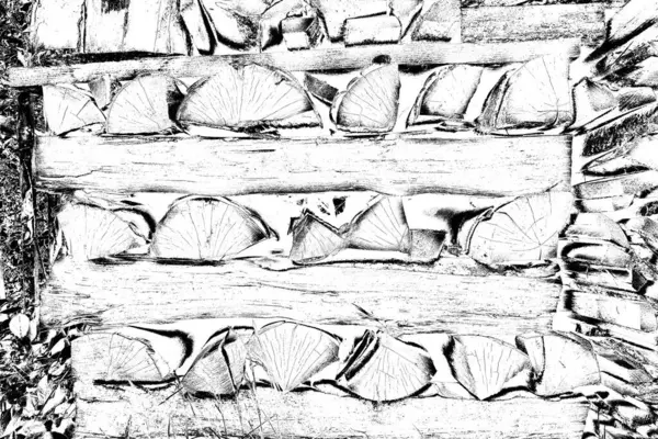 Куча Дров Дерево Бревно Текстуры Фона — стоковое фото
