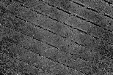 Çizik ve çatlaklarla metal doku