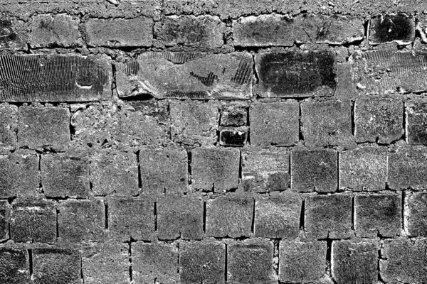 Textura Pared Vieja Blanco Negro — Foto de Stock