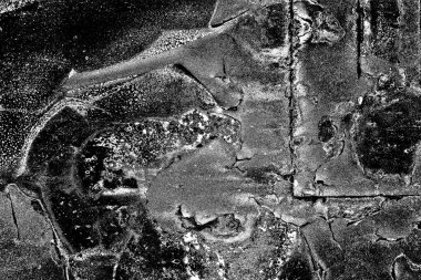 Siyah ve beyaz eski duvar dokusu