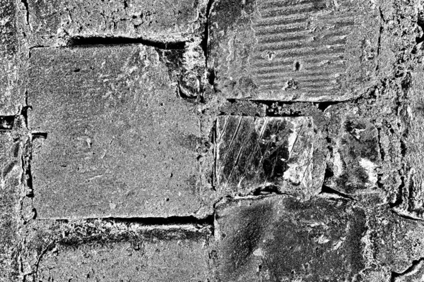 Textura Pared Vieja Blanco Negro —  Fotos de Stock