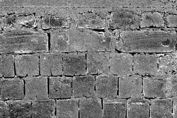 Siyah Beyaz Eski Duvar Dokusu — Stok fotoğraf