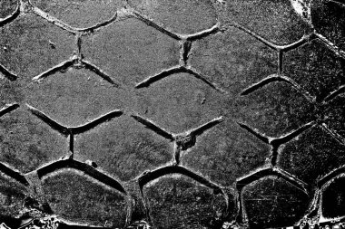 Boyalı araba lastiği yakın çekim dokusu arka planı