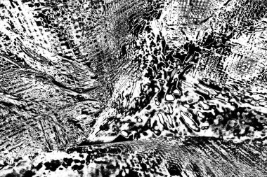 Kırışık kırmızı polietilen film dokusu