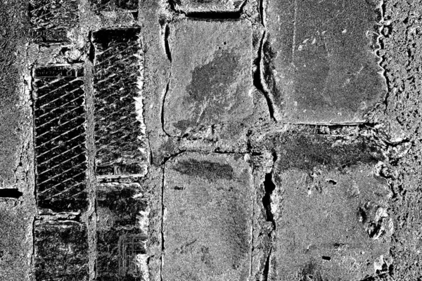 Black White Old Wall Texture — Stock Photo, Image