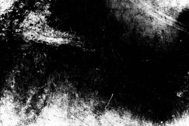 Çizik ve çatlaklarla metal doku