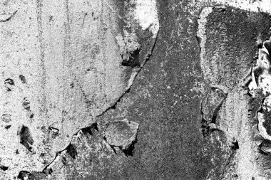 Dökülen boya paslı metal dokusu