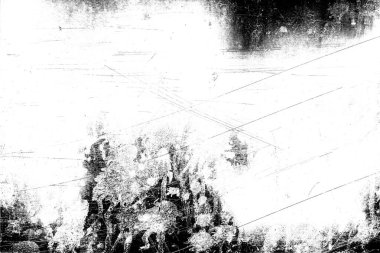 Çizik ve çatlaklarla metal doku