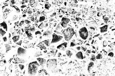 Doğada kayalık yol