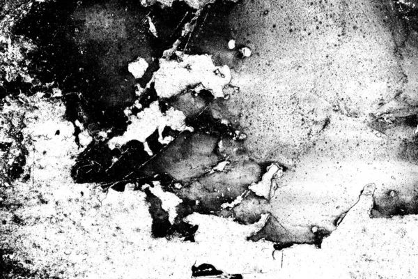 Peeling Festék Rozsdásodás Fém Durva Textúra Fekete Fehér Elvont Háttér — Stock Fotó