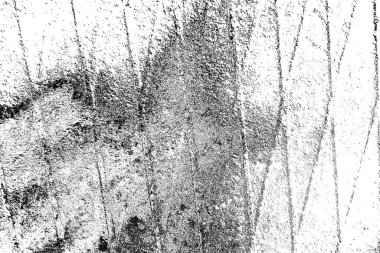 Çizik ve çatlaklarla metal doku