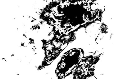 Soyut arkaplan. Monokrom dokusu. Siyah ve beyaz desenli arkaplan.      