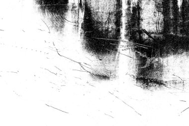 Çizik ve çatlaklarla metal doku