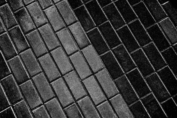 Pavement Texture Black White Abstract Background — Stock Photo, Image