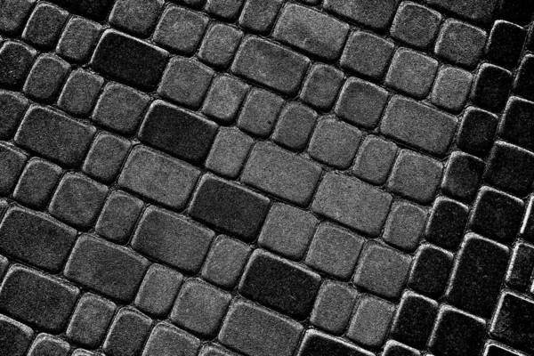 Textura Del Pavimento Fondo Abstracto Blanco Negro — Foto de Stock