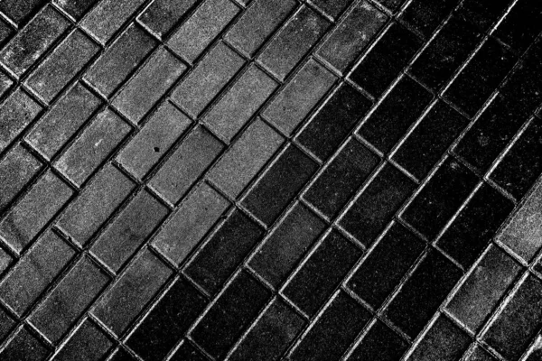 Textura Del Pavimento Fondo Abstracto Blanco Negro — Foto de Stock