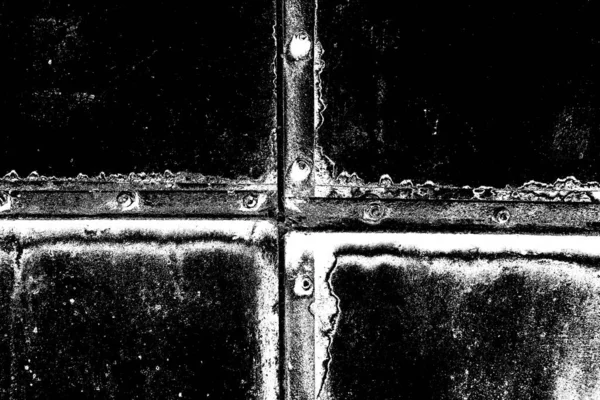 Metalen Plaat Textuur Achtergrond Het Metalen Oppervlak Verroeste Vlekken Rusty — Stockfoto