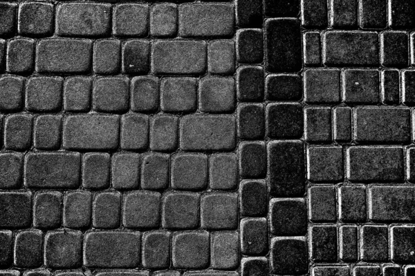 Textura Del Pavimento Fondo Abstracto Blanco Negro —  Fotos de Stock