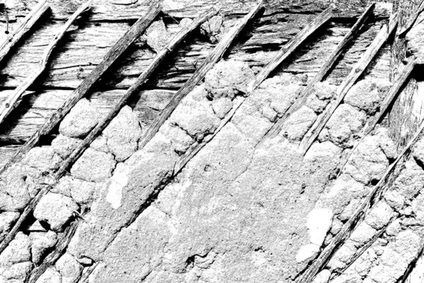 Eski Duvar Dokusu Siyah Beyaz Soyut Arkaplan — Stok fotoğraf