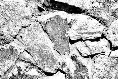 Arkaplan - Yığılmış Taş Duvar.