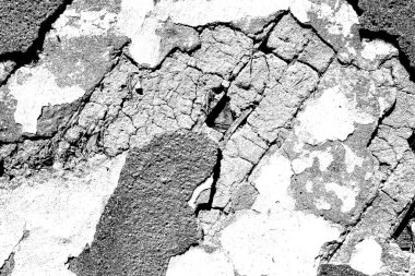 eski duvar dokusu, siyah ve beyaz soyut arkaplan