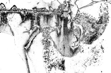 Dökülen boya paslı metal dokusu
