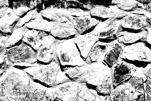 Ιστορικό Stacked Stone Wall — Φωτογραφία Αρχείου