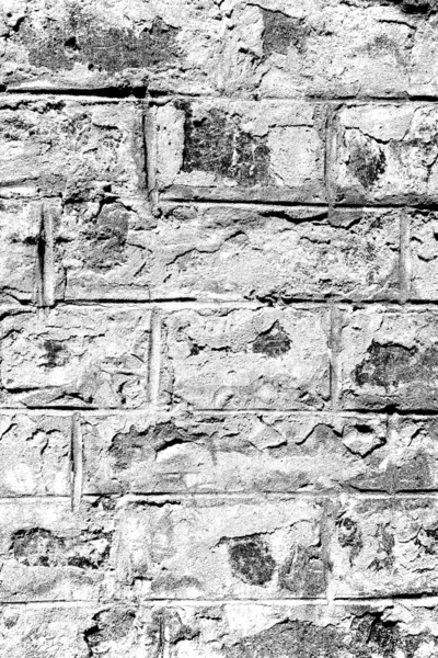 Texture Murale Ancienne Fond Abstrait Noir Blanc — Photo