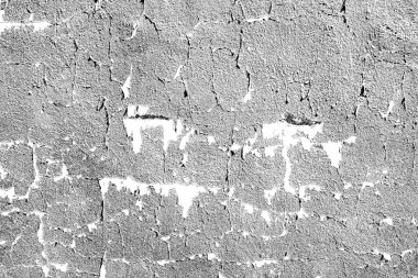 Soyut eski duvar dokusu. Siyah ve beyaz desenli arkaplan