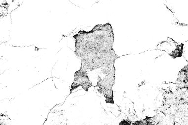 Soyut eski duvar dokusu. Siyah ve beyaz desenli arkaplan