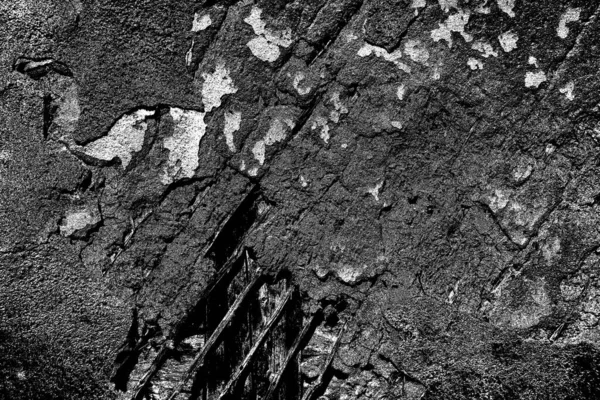 Abstract Old Wall Texture Black White Textured Background — Stock Photo, Image