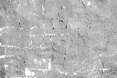Soyut eski duvar dokusu. Siyah ve beyaz desenli arkaplan