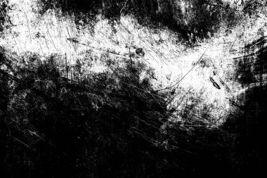 Çizik ve çatlaklarla metal doku