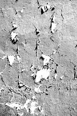 Soyut eski duvar dokusu. Siyah ve beyaz desenli arkaplan