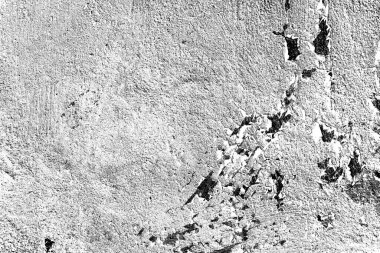 Soyut eski duvar dokusu. Siyah ve beyaz desenli arkaplan