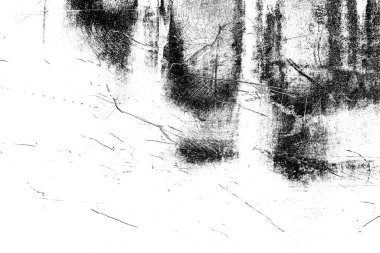 Çizik ve çatlaklarla metal doku