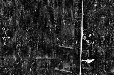 Çizik ve çatlaklarla metal doku