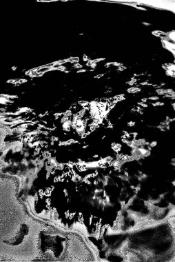 Soyut arkaplan. Monokrom dokusu. Siyah ve beyaz desenli arkaplan