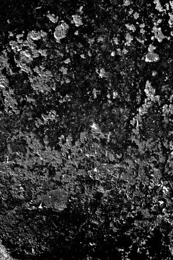 Çizik ve çatlaklarla metal doku